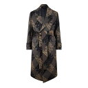 【送料無料】 アミリ メンズ ジャケット・ブルゾン アウター Amiri MA DB Overcoat Sn44 Dark Brown