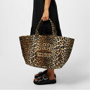 【送料無料】 ガニー レディース ハンドバッグ バッグ Oversized Canvas Tote Bag Leopard