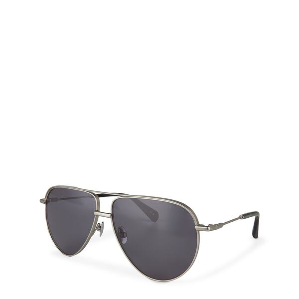 【送料無料】 オールセインツ メンズ サングラス・アイウェア アクセサリー Murphy Sunglass Silver