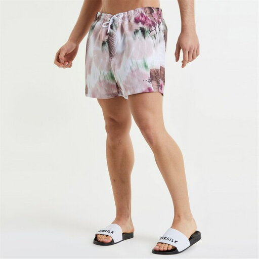 【送料無料】 シックシルク メンズ ハーフパンツ・ショーツ 水着 Swim Short Sn99 Pink/White 【送料無料】 シックシルク メンズ ハーフパンツ・ショーツ 水着 Swim Short Sn99 Pink/White