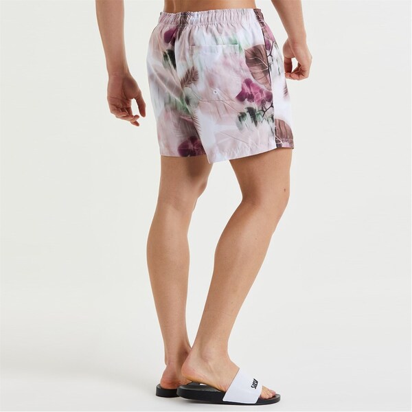 【送料無料】 シックシルク メンズ ハーフパンツ・ショーツ 水着 Swim Short Sn99 Pink/White