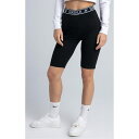 【送料無料】 シックシルク レディース ハーフパンツ・ショーツ ボトムス Essentials Tape Cycle Shorts Black(4)