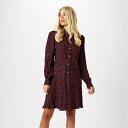 【送料無料】 ビバ レディース ワンピース トップス Biba Shirt Collar Dress Heart Print(4)