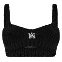 【送料無料】 アミリ レディース ベスト トップス Knitted Vest Black