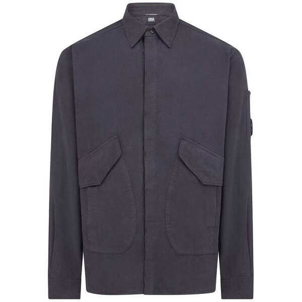 ������̵���� �����ԡ�����ѥˡ� ��� ����� �ȥåץ� Microreps Button Overshirt Ttl Eclipse 888