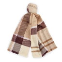 【送料無料】 バブアー レディース マフラー・ストール・スカーフ アクセサリー Blair Tartan Scarf Muted Cabernet