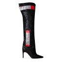 【送料無料】 ヘロンプレストン レディース ブーツ・レインブーツ シューズ Heron OvtknHeel Boot Ld99 Black
