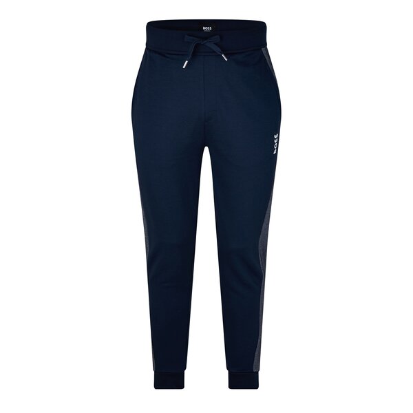 【送料無料】 ボス メンズ カジュアルパンツ ボトムス Boss Tracksuit Pants 10166548 26 Navy/White 403