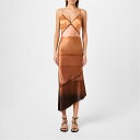 【送料無料】 サーザレーベル レディース ワンピース トップス Martina V Neck Slip Dress Ombre