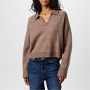 【送料無料】 ジャック ウィルス レディース ニット・セーター アウター Knit Polo Jumper Ld44 Mocha