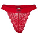 【送料無料】 フューゴ レディース パンツ アンダーウェア Lace Thong Bright Red