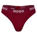 【送料無料】 フューゴ レディース パンツ アンダーウェア Stretch Cotton Thong Dark Red