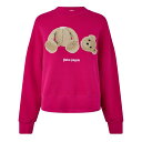 【送料無料】 パーム・エンジェルス レディース パーカー・スウェット アウター Palm Bear Crew Ld99 Fuchsia/Brown