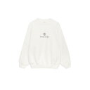 【送料無料】 アニービン レディース パーカー・スウェット アウター Jaci Monogram Sweatshirt Ivory