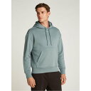 【送料無料】 カルバンクライン メンズ パーカー・スウェット アウター NANO LOGO HOODIE Blue CFQ