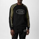 【送料無料】 エバーラスト メンズ パーカー・スウェット アウター Strike Cut & Sew Sweatshirt Black/Khaki