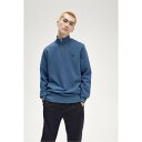 【送料無料】 フレッドペリー メンズ パーカー・スウェット アウター FredPerry Half Zip Top Midnight W98