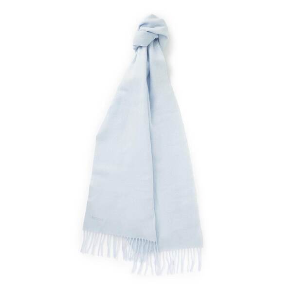 【送料無料】 バブアー レディース マフラー・ストール・スカーフ アクセサリー Lambswool Woven Scarf Pearl Blue