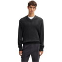 【送料無料】 ボス メンズ ニット・セーター アウター Boss H-Birvo 10267374 01 Medium Grey 030