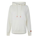 【送料無料】 ヘロンプレストン レディース パーカー・スウェット アウター Heron Hoodie Logo Ld99 White