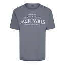 【送料無料】 ジャック ウィルス レディース ナイトウェア アンダーウェア Forstal Boyfriend Logo T-Shirt Dusky Blue