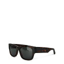【送料無料】 バレンシアガ メンズ サングラス・アイウェア アクセサリー Bal BB0262SA Sn61 Brown/Green