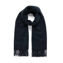 【送料無料】 マルベリー レディース マフラー・ストール・スカーフ アクセサリー Solid Lambswool Scarf Navy