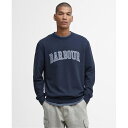 【送料無料】 バブアー メンズ パーカー・スウェット アウター Skipton Relaxed Sweatshirt Navy