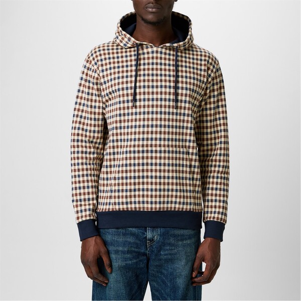 アクアスキュータム メンズ アウター パーカー・スウェット パーカー AQUASCUTUM Checked Hoodie Check チェック