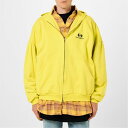 【送料無料】 バレンシアガ メンズ パーカー・スウェット アウター Unity Sports Icon Oversized Layered Hoodie Yel...