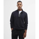 【送料無料】 バブアー メンズ パーカー・スウェット アウター Lincoln Half-Zip Sweatshirt Black