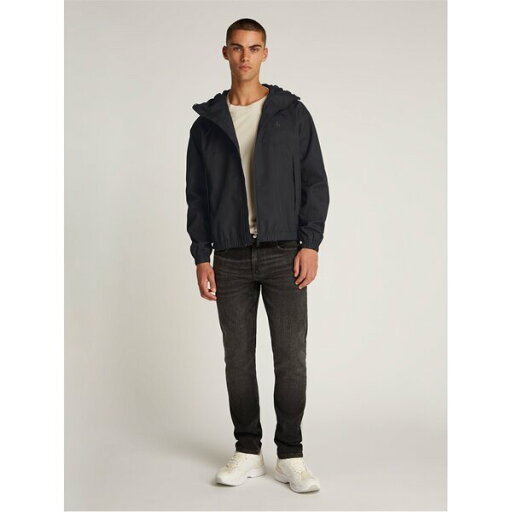 【送料無料】 カルバンクライン メンズ ジャケット・ブルゾン アウター TECHNICAL JACKET CK Black