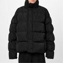 【送料無料】 バレンシアガ メンズ ジャケット・ブルゾン アウター Bal Metal Puffer Sn42 Black