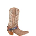 【送料無料】 ドゥランゴ レディース ブーツ・レインブーツ シューズ Crush Flag Boot Brown