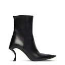 【送料無料】 バレンシアガ レディース ブーツ・レインブーツ シューズ Hourglass Booties Black