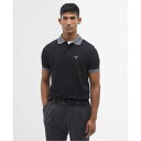 【送料無料】 バブアー メンズ ポロシャツ トップス Marlton Tailored Short-Sleeved Polo Shirt Black BK31