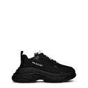 【送料無料】 バレンシアガ メンズ スニーカー シューズ Triple S Trainers Black