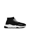 【送料無料】 バレンシアガ メンズ スニーカー シューズ Speed Lace Trainers Black/White