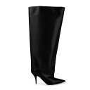 【送料無料】 バレンシアガ レディース ブーツ・レインブーツ シューズ Waders Knee Boots Black