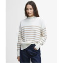 【送料無料】 バブアー レディース ニット・セーター アウター Shelly Striped High-Neck Jumper Cloud/Camel