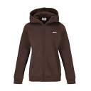 【送料無料】 スラセンジャー レディース パーカー・スウェット アウター Fitted Full Zip Hoodie Womens Chocolate Bro...