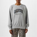 【送料無料】 ガニー レディース パーカー・スウェット アウター Graphic Crewneck Jumper Paloma Melange