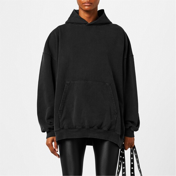̵ Х󥷥 ǥ ѡå  Strass Logo Hooded Sweatshirt Blac...