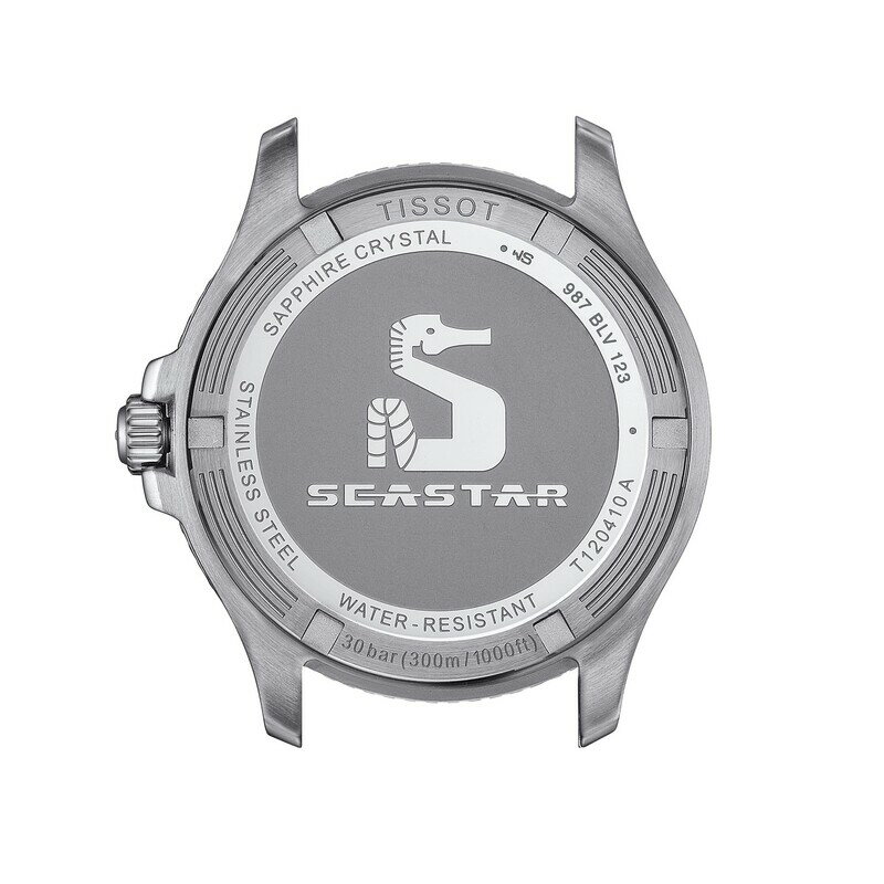 【送料無料】 ティソット メンズ 腕時計 アクセサリー Seastar 40mm Watch Blue/Steel