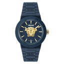 【送料無料】 ヴェルサーチ メンズ サングラス・アイウェア アクセサリー Versace V-Pop Watch Sn54 Blue(4)