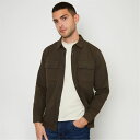 【送料無料】 スリードベア メンズ ジャケット・ブルゾン アウター Lightweight Cotton Shacket Chocolate