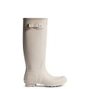 【送料無料】 ハンター レディース ブーツ・レインブーツ シューズ Original Tall Wellington Boots Light Grey