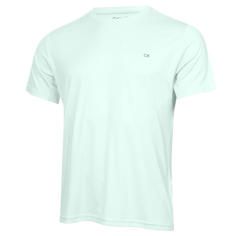 【送料無料】 カルバンクラインゴルフ メンズ シャツ トップス G Freedom Tshirt Sn99 Aqua