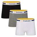 【送料無料】 ファーラー メンズ ボクサーパンツ アンダーウェア Yeri 3-Pack Boxer Set Assorted