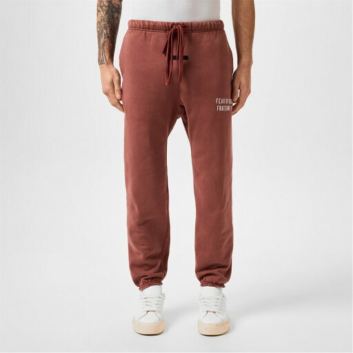 【送料無料】 フィアオブゴッド メンズ カジュアルパンツ ボトムス Heavy Fleece Fraternity Sweatpants Crimson 【送料無料】 フィアオブゴッド メンズ カジュアルパンツ ボトムス Heavy Fleece Fraternity Sweatpants Crimson